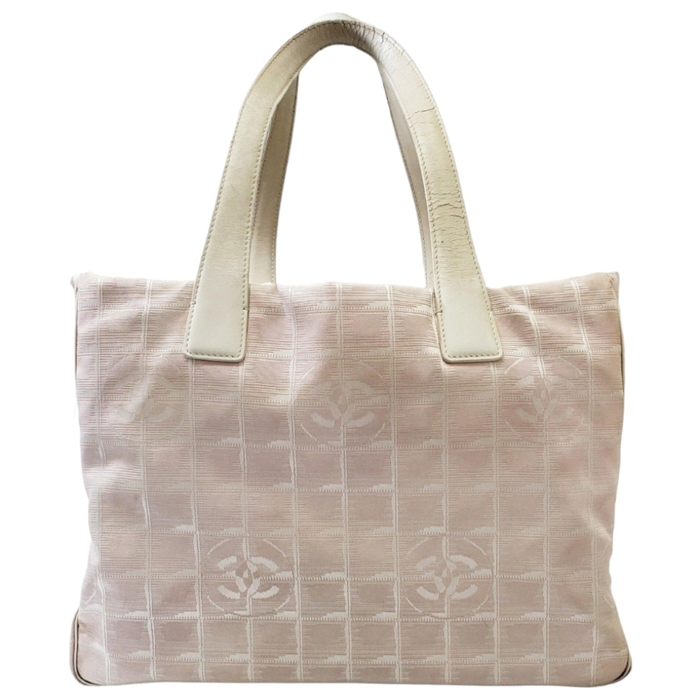 CHANEL CC Travel Line Tote in Blush Pink (with hologram)